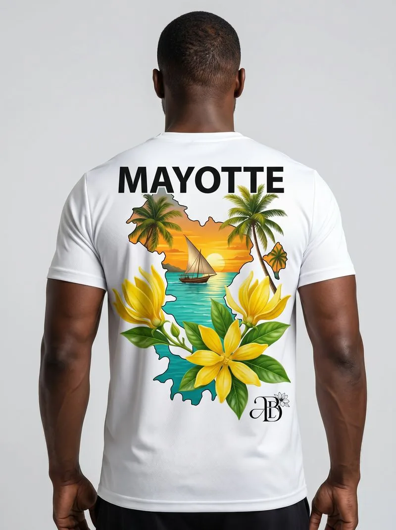 T-shirt Mangue Homme